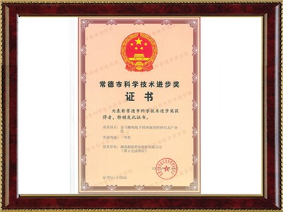 2015市科技進步一等獎啟維